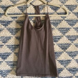 Racer back tank top